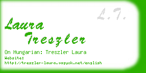 laura treszler business card